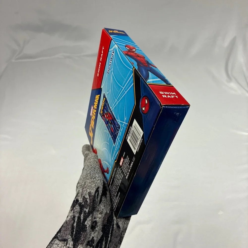 Marvel Spider-Man Swim‎ Raft Kids OS Blue Red New Inflatable Pool Float